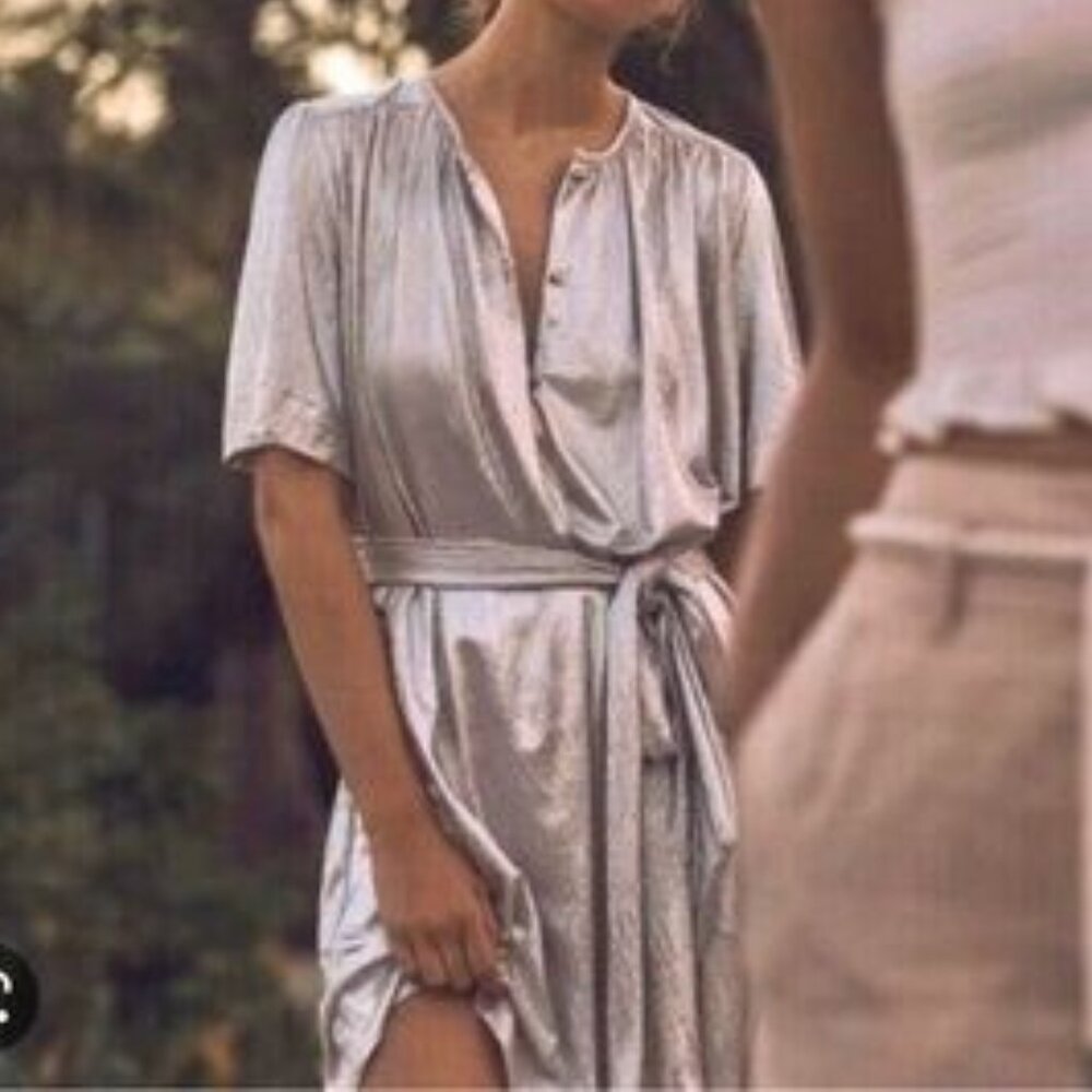 Sabina Musayev Metallic Dress